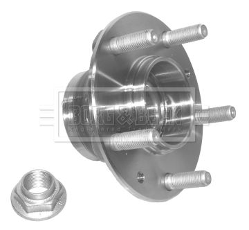 BORG & BECK Комплект подшипника ступицы колеса BWK565